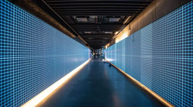 Light passage at the National Museum